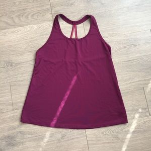 Old Navy T back Athletic Tank Eggplant size M